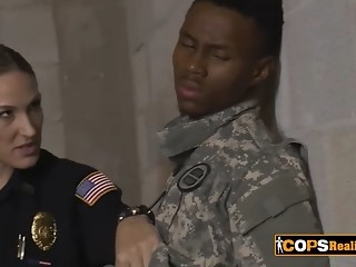 they just want to fuck his black of the day, addicted to interracial sex busty female cops