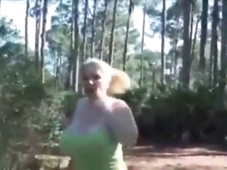 bbw jogger fucked in the ass by a hunter