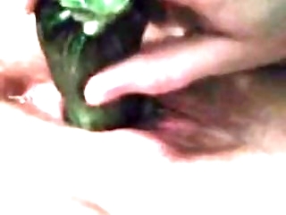 my cousin masturbating with a courgette