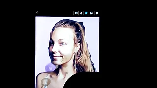 Random hot 18yo blonde cum tribute 01