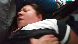 Que&euro;&ntilde; Azt&eacute;&ccedil;t&aring; and KrAz&yen; J&period;&period;&period;part 3 of pov me & my g&period;f doing our amateur homemade thang