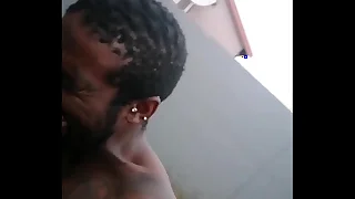 Fucked her outside her families house with everyone inside